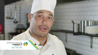 Apprenticeship Support Australia 30 second TVC  Justin Hodges and Aidan Guerra hit the kitchen [upl. by Alekim]