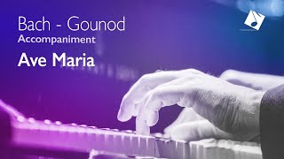 AVE MARIA  BachGounod FULL piano accompaniment [upl. by Aiyn]