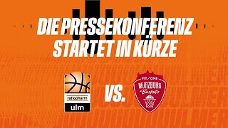 Pressekonferenz Ulm  Würzburg [upl. by Alemap424]