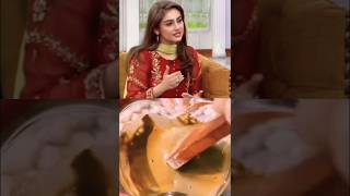 😮Hiba bukhari ne btaya apna secret face mask how to make multani mati mask shorts youtubeshorts [upl. by Fotinas]