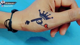 P letter tattoo design  p name tattoo  p tattoo  letter P tattoo mehndi  letter tattoo [upl. by Eciened]