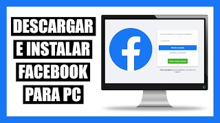 Cómo Descargar e Instalar Facebook en la PC Última Versión [upl. by Tatum]