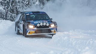 Chribbe Haglund amp Mikael Kjellgren  SS5 Södra 1 North Rally Boden 2022 [upl. by Soule]