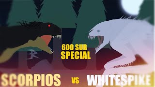 Scorpios Scorpius Rex vs White Spike  600 Sub Special [upl. by Bruno]