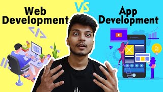 Web Development vs App Development Key Differences Explained [upl. by Joao]