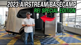 REI  Airstream Special Edition  2023 Airstream Basecamp 16X REI Coop on Everyman Driver [upl. by Jacey]