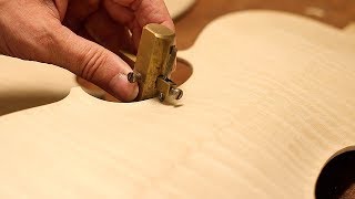 Purfling and Carving a Violin in Cremona Italy with Edgar Russ and Fillipo  Luthier Lessons [upl. by Ymmac]