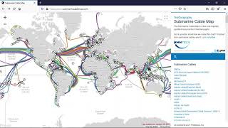 Submarine Cable Map  Updated QGIS [upl. by Minda]