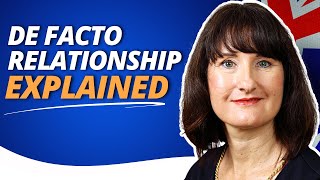 What Is A De Facto Relationship  Family Law Act 1975 Australia [upl. by Nylirac]