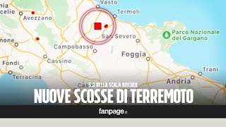 Terremoto Molise tanta paura quotScossa di magnitudo 52 quella di oggi più forte della precedentequot [upl. by Dona]