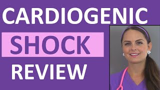 Cardiogenic Shock Nursing Management Pathophysiology Interventions NCLEX Review [upl. by Chiquia]