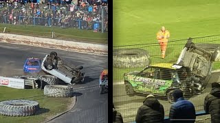 Cowdenbeath Crash Compilation Banger World Cup 2024 Meeting [upl. by Acissj]