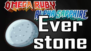 【How to get EVERSTONE】 Pokemon Omega Ruby Alpha Sapphire [upl. by Walford]