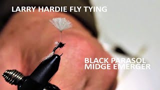 Larry Hardie Fly Tying Parasol Midge EmergerLong Version Series Episode 2 [upl. by Burty195]