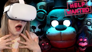 NEW FNAF FAN PLAYS HELP WANTED  PART 1 FIVE NIGHTS AT FREDDYS VR [upl. by Clementia]