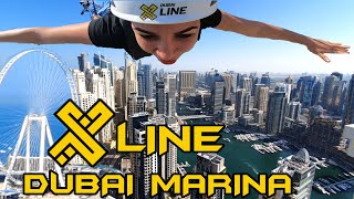 XLINE Dubai Zipline 2021 [upl. by Ettigirb555]