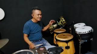 Mi Tierra  Gloria Estefan  Percussion cover  Jamming Gloria Estefan [upl. by Neelia672]