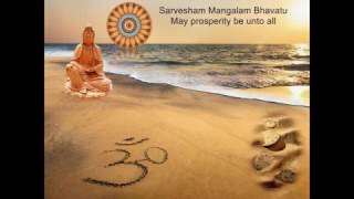 SARVESHAM SWASTIR BHAVATU w LYRICS amp MEANING  Universal Peace Hindu Sanskrit Shanti Mantra [upl. by Marcellus]