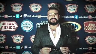 ¡Andrade El Ídolo “La Sombra” regresa a la Arena México [upl. by Acnalb]