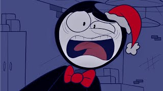 A BENDY CHRISTMAS CARTOON Fanmade Bendy AnimaticAnimation [upl. by Bourn]