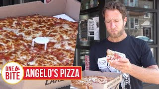 Barstool Pizza Review  Angelos Pizza Lakewood OH [upl. by Rehptosirhc]