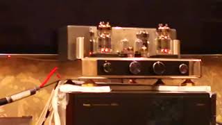 WADIA 27IX and 6C33C tube amp on diatone 5000 [upl. by Goodman472]