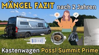 Kastenwagen Pössl Summit Prime  aufgetretene Mängel innerhalb der Gewährleistung [upl. by Ateerys]