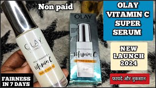 Worth Buying Rs1999 Serum   Olay Niacinamide  Vitamin C Super Serum  Olay serum [upl. by Ladiv]