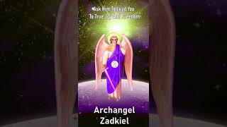 Archangel Zadkiel  Allow Him to Lead You To True Joy and Freedom ☯176 shorts [upl. by Lledner]