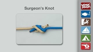 How to Tie a Surgeons Knot [upl. by Felten]