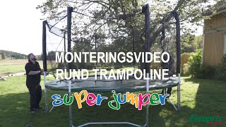 Montering av Rund Trampoline [upl. by Libna]