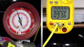 Measuring Subcooling and Superheat on Geothermal Unit [upl. by Amelie]