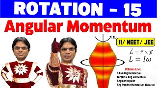 Rotational Motion 15  Angular Momentum  Angular Momentum of Rotating Body Class 11  NEET JEE [upl. by Reivazx26]