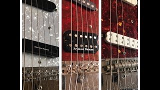 Seymour Duncan Humbucker Comparison for Fender Mustangs  Nirvana Tone and others [upl. by Herby]