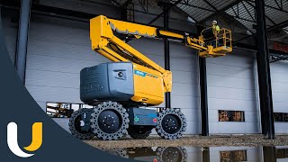 Haulotte HA20 LE PRO  Electric Articulating Boom Lifts  PULSEO Generation [upl. by Otrebtuc]