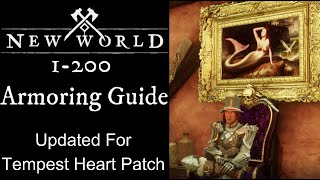 New World 0200 Complete Armoring Guide Outfitting Leveling Guide [upl. by Marci812]