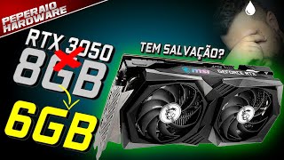 A NOVA RTX 3050 6GB NÃO FAZ SENTIDO Mas isso pode mudar [upl. by Damon567]