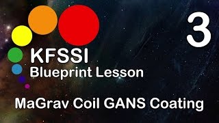 KFSSI Blueprint Lesson 3  MagGrav Coil GANS Coating [upl. by Emixam]