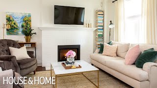 House Tour A Bloggers Bright amp Sweet First Home [upl. by Tifanie]