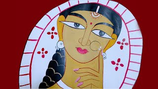 Madhubani Painting For Beginners  EASY Madhubani Design [upl. by Stacie60]