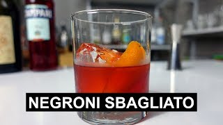 Negroni Sbagliato  SPARKLING NEGRONI RIFF [upl. by Larimor]