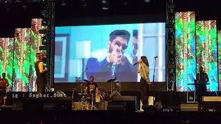 Aima Baig Singing Na Cheer Malanga Nu in front of Bilal Saeed in Jeddah at Sound Check [upl. by Naujtna]