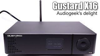 Gustard X16 digitaltoanalog converter review [upl. by Odlanra988]