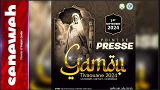 DIRECT Point de presse Gamou Tivaoune 2024 [upl. by Odrarej710]