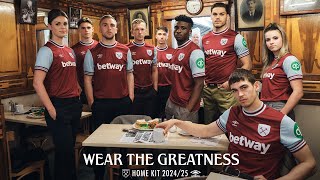 West Ham United 2425 Home Football Shirt Advert [upl. by Rhodie]