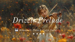 Drizzle Prelude  🎹 Melancholic Piano amp Violin Duets 🎻 [upl. by Jobe]