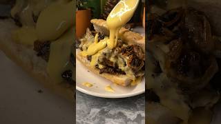 Philly cheesesteak sandwich asmr food recipe sandwich philycheese sandwichrecipe recipes [upl. by Egiarc845]