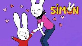 Fabrique un cœur en papier pour maman ❤️💏  Simon  Fête des mères  Dessin animé pour enfants [upl. by Aisyat]