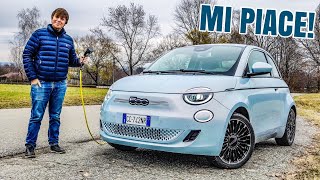 NUOVA Fiat 500 Elettrica Una Piacevole SORPRESA ⚡ Test Drive [upl. by Rolat]