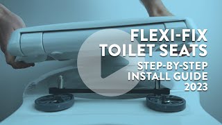 NEW 2023 HOW TO GUIDE Croydex FlexiFix Toilet Seats StepByStep Installation [upl. by Jemy]